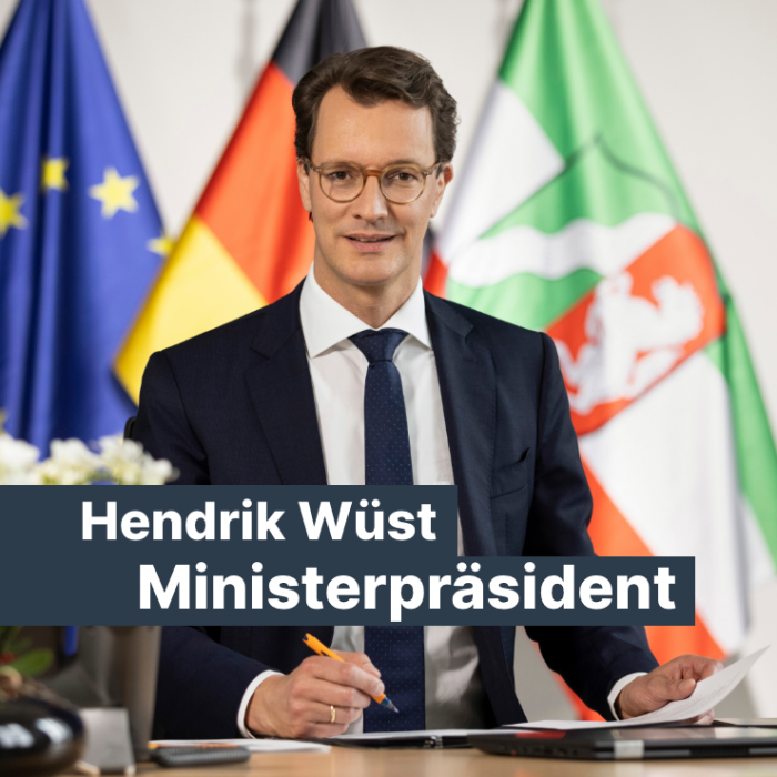 Hendrik Wüst als Ministerpräsident